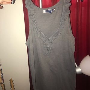 Gray Tank-American Eagle